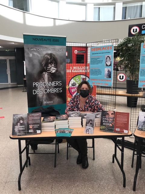 Dédicace le 10/10/2020 de 10h à 13h librairie de l'Hyper U de St Philbert de Grandlieu